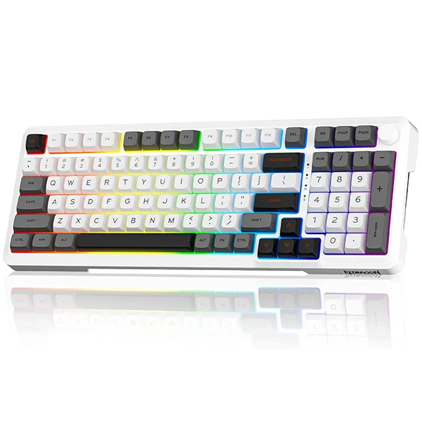 Redragon K688 Pro Wireless (White/Gray/Black)