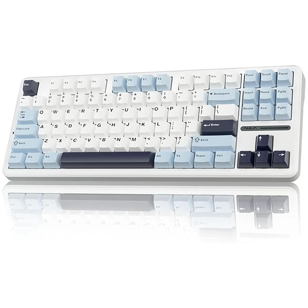 AULA F87 PRO Glacier Blue (Graywood V4 Switch)
