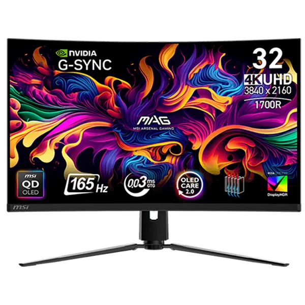 MSI MAG 321CUP QD-OLED 32" 165Hz 0.03ms 4K