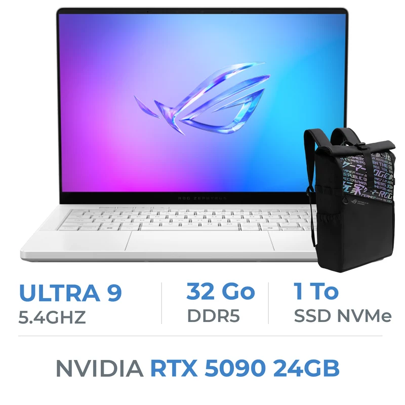 Asus ROG Zephyrus G16 (2025) Ultra 9-285H/32GB DDR5/1TB SSD/RTX 5090/16" 240Hz OLED