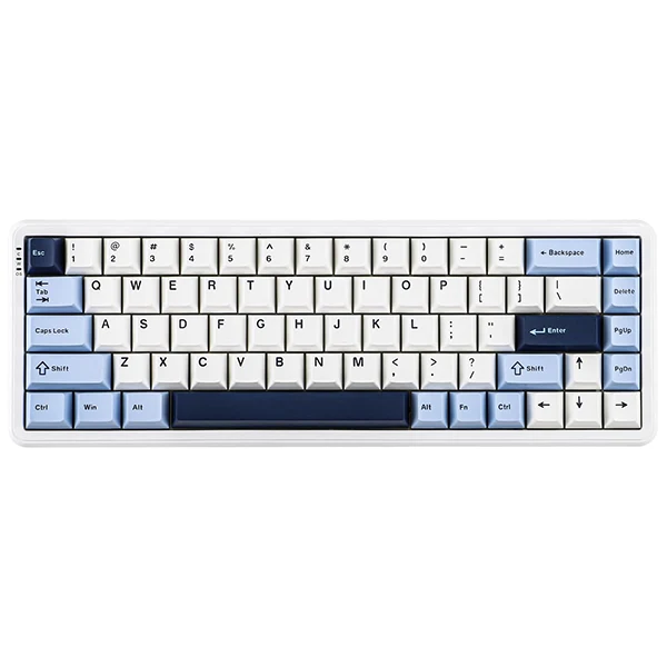 Ajazz ak680 max Blue White (Magnetic Switch) Wired