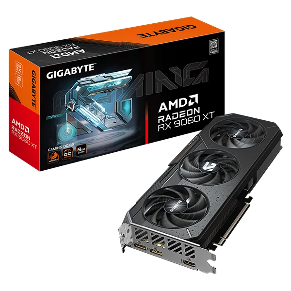 Gigabyte Radeon RX 9060 XT GAMING OC 8G