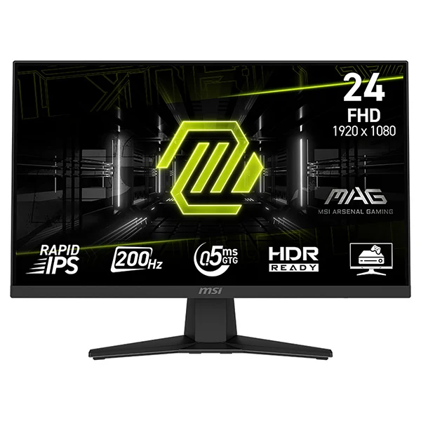 MSI MAG 244F 24" 200Hz 0.5ms Rapid IPS