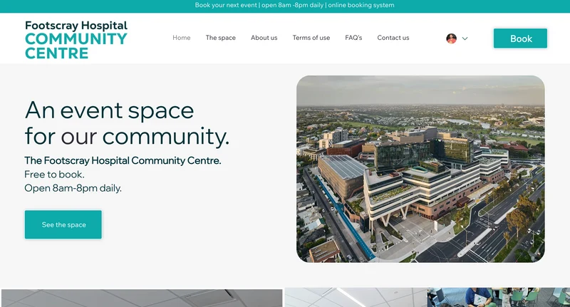Event Space Booking Systems & Website