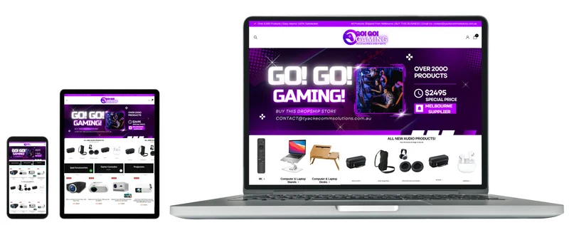 Buy A Gaming Accessories Shopify Dropship Store | Built From Scratch