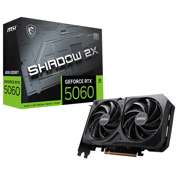 MSI GeForce RTX 5060 8G SHADOW 2X OC