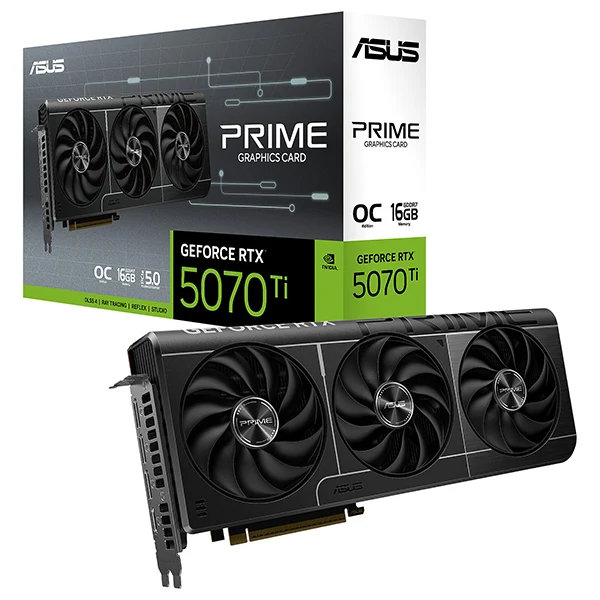 ASUS PRIME GeForce RTX 5070 Ti 16GB OC Edition