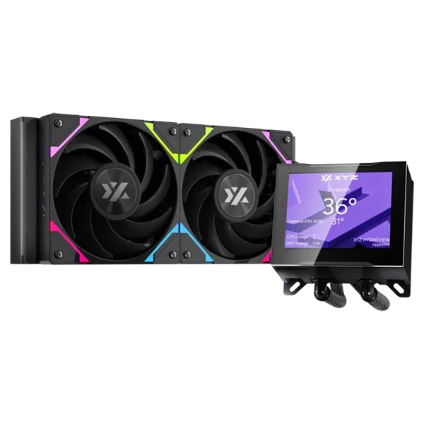 XYZ HYDROVIEW 240 AIO RGB Noir
