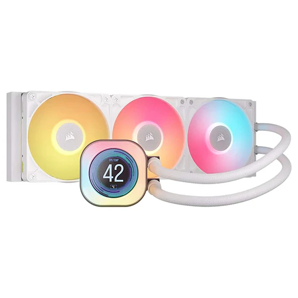 Corsair Titan 360 RX LCD RGB (Blanc)