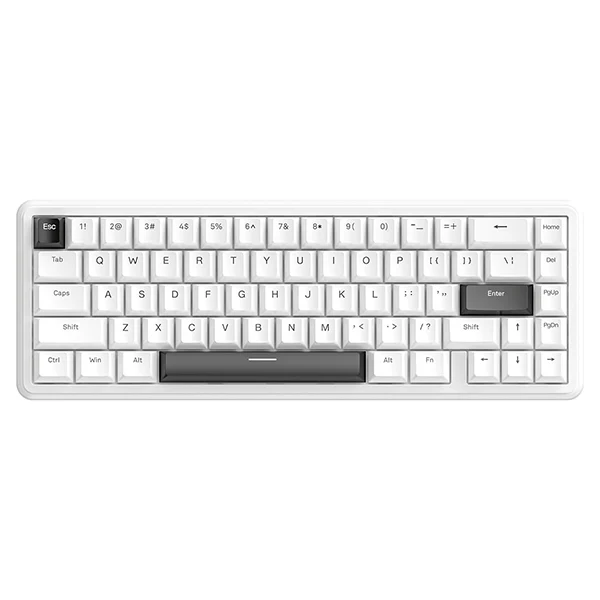 ATTACK SHARK X65 HE White (Magnetic Switch)