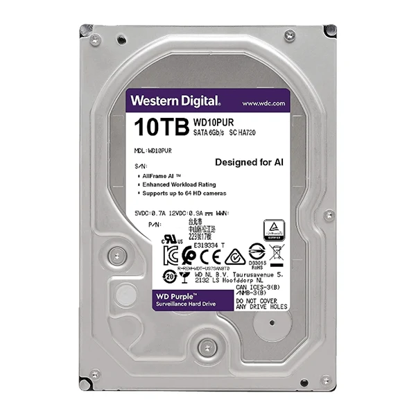 Western Digital Purple 10To 3.5"