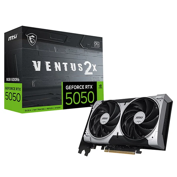 MSI GeForce RTX 5050 8G VENTUS 2X OC