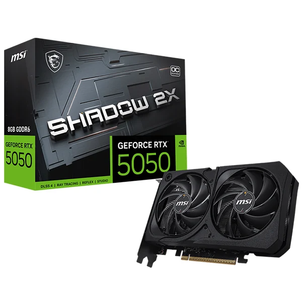 MSI GeForce RTX 5050 8G SHADOW 2X OC
