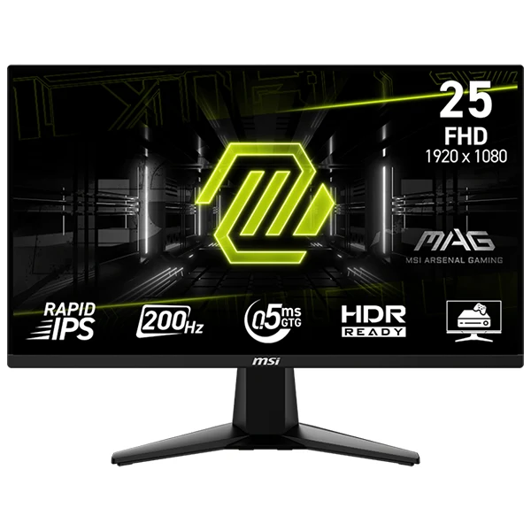 MSI MAG 255F E20 24.5" 200Hz 0.5ms FHD