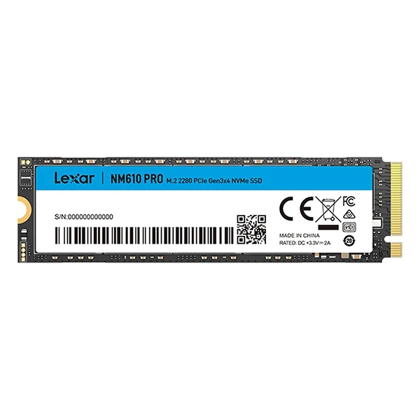 LEXAR NM610 PRO 1TB SSD NVME M.2 PCIe Gen3x4