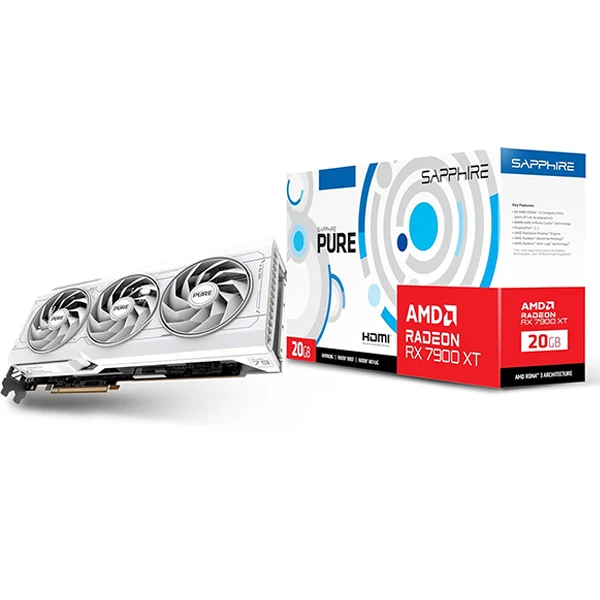 SAPPHIRE PURE Radeon RX 7900 XT 20GB GDDR6