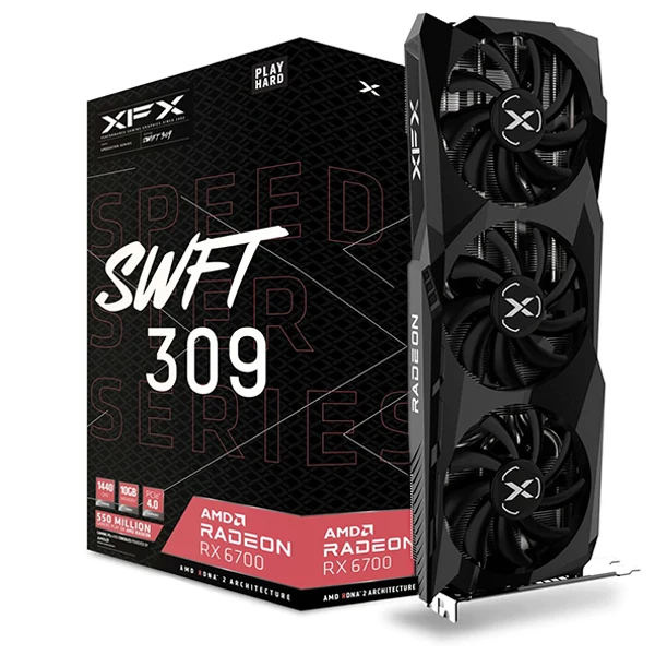 XFX AMD Radeon RX 6700 Speedster SWIFT 309 10GB GDDR6