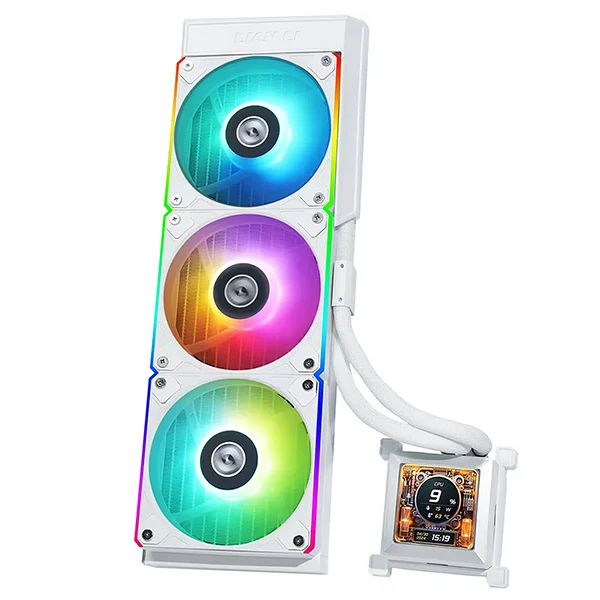 Lian Li Hydroshift LCD 360R Blanc