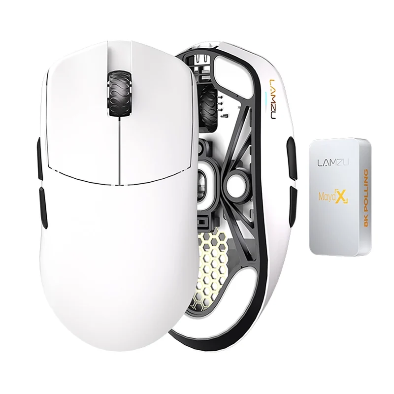 Lamzu Maya X 8K Wireless White