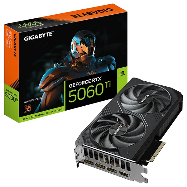 Gigabyte GeForce RTX 5060 Ti WINDFORCE 16G (EXCLUSIVITE WEB)