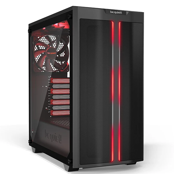 be quiet! Pure Base 500DX (Rouge/Noir)