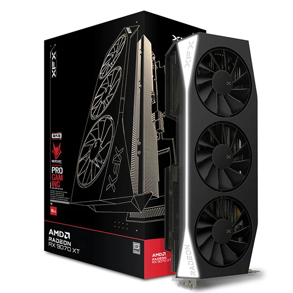 XFX Mercury AMD Radeon RX 9070XT Gaming Edition