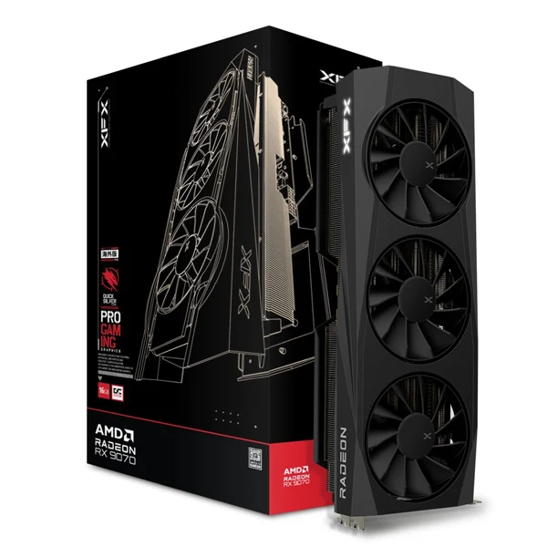 XFX QuickSilver AMD Radeon RX 9070 OC Gaming Edition