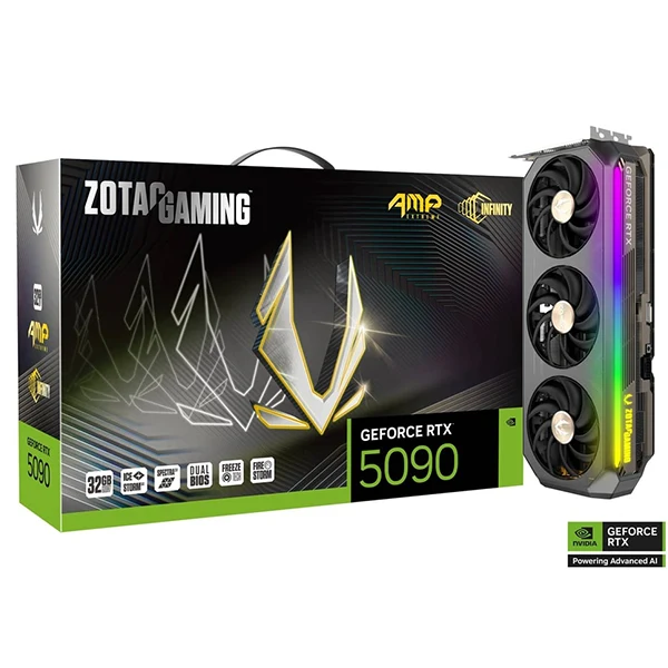 ZOTAC GAMING GeForce RTX 5090 AMP Extreme INFINITY 32G