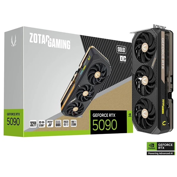 ZOTAC GAMING GeForce RTX 5090 SOLID OC 32G