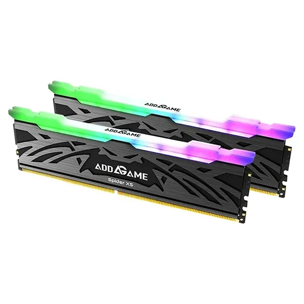 Addlink AddGame Spider X5 RGB 32GB (2x16GB) DDR5 6000MHZ CL38 Mémoire avec Heatsink