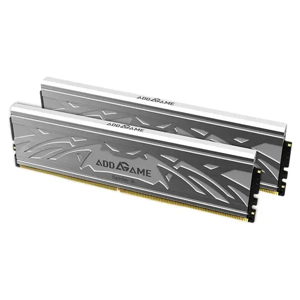 Addlink AddGame Spider S5 32GB (2x16GB) DDR5 5600MHZ CL40 Mémoire avec Heatsink - Silver