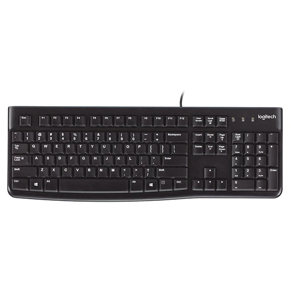 Logitech K120 Corded Keyboard Qwerty