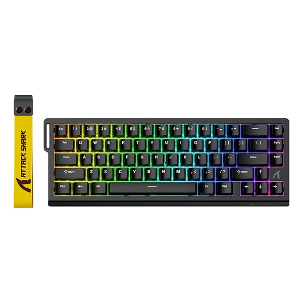 ATTACK SHARK X68 HE BLACK (Magnetic Switch)