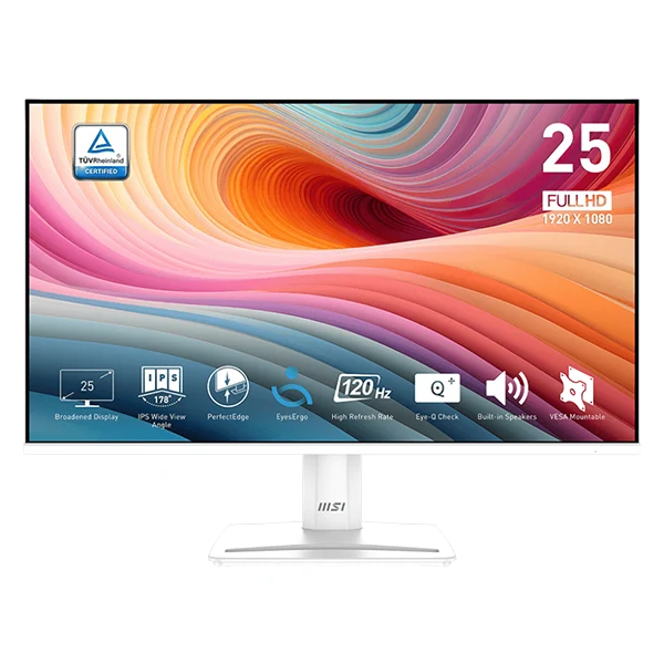 MSI PRO MP251W E2 24.5" 120Hz IPS FHD