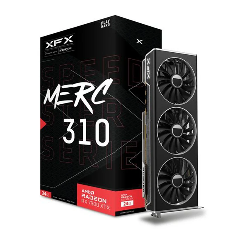 XFX SPEEDSTER MERC 310 AMD Radeon™ RX 7900 XTX Black Edition