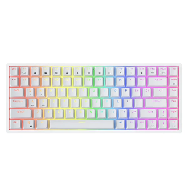 Royal Kludge RK84 RGB Red Switch (White)