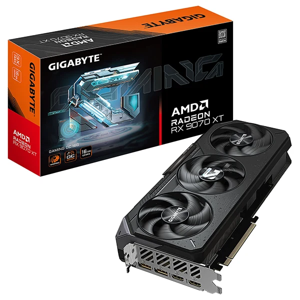 GIGABYTE RADEON RX 9070 XT GAMING OC 16G