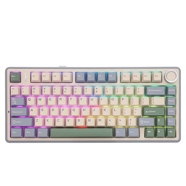 EPOMAKER x AULA F75 (White Green)