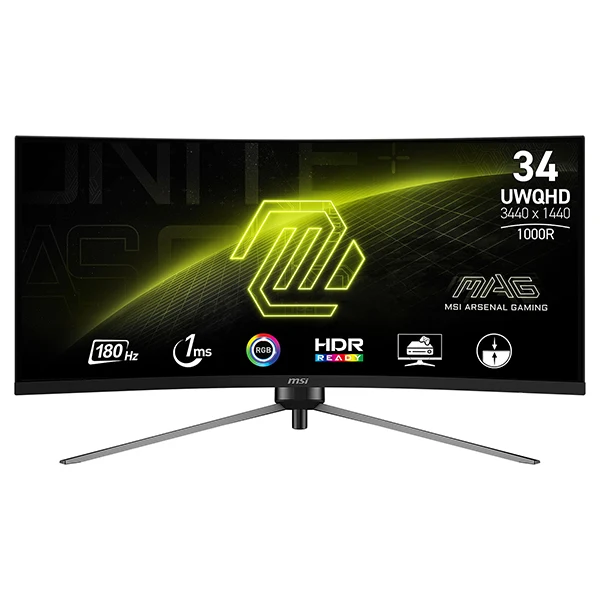 MSI MAG 345CQR 34" 180Hz Curved
