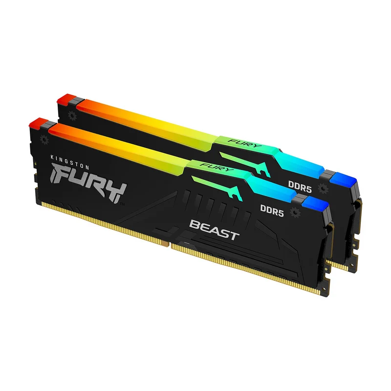 Kingston FURY Beast RGB 32Go (2 x 16Go) DDR5 6000 MHz CL36