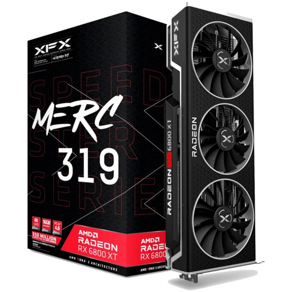 XFX Speedster AMD Radeon RX 6800 XT MERC 319 16GB GDDR6