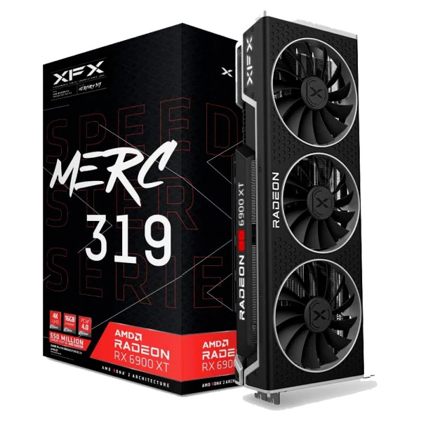 XFX AMD Radeon RX 6900 XT Speedster MERC 319 Black 16GB GDDR6