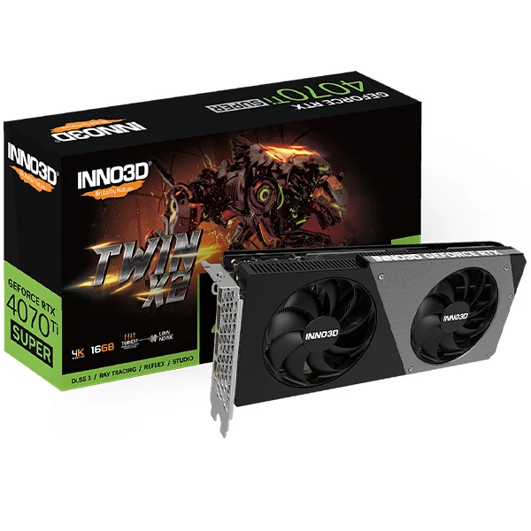 INNO3D GeForce RTX 4070 TI SUPER TWIN X2 16GB