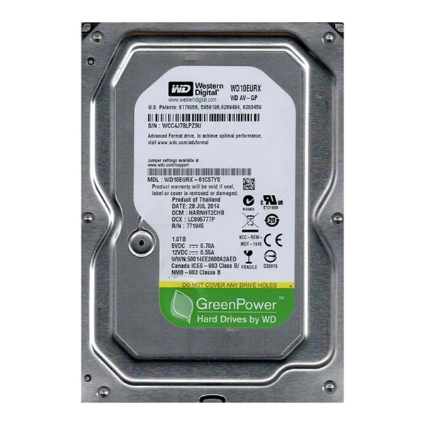 Western Digital WD WD10EURX 1TB