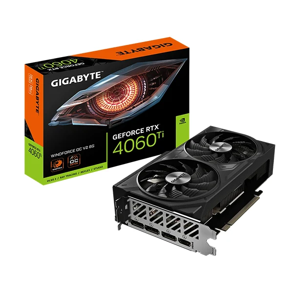 GigaByte GeForce RTX 4060 Ti Windforce V2 OC 8GB