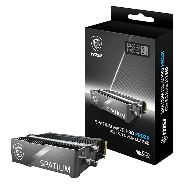 MSI SPATIUM M570 PRO PCIe 5.0 NVMe M.2 2TB FROZR