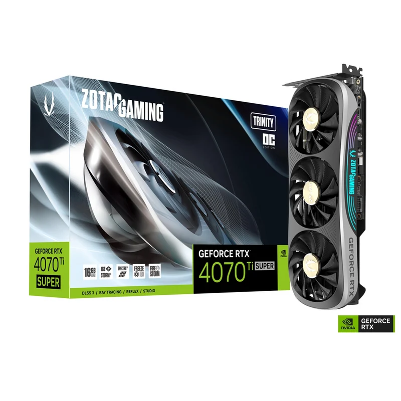 Zotac GeForce RTX 4070 Ti SUPER Trinity OC 16GB GDDR6X
