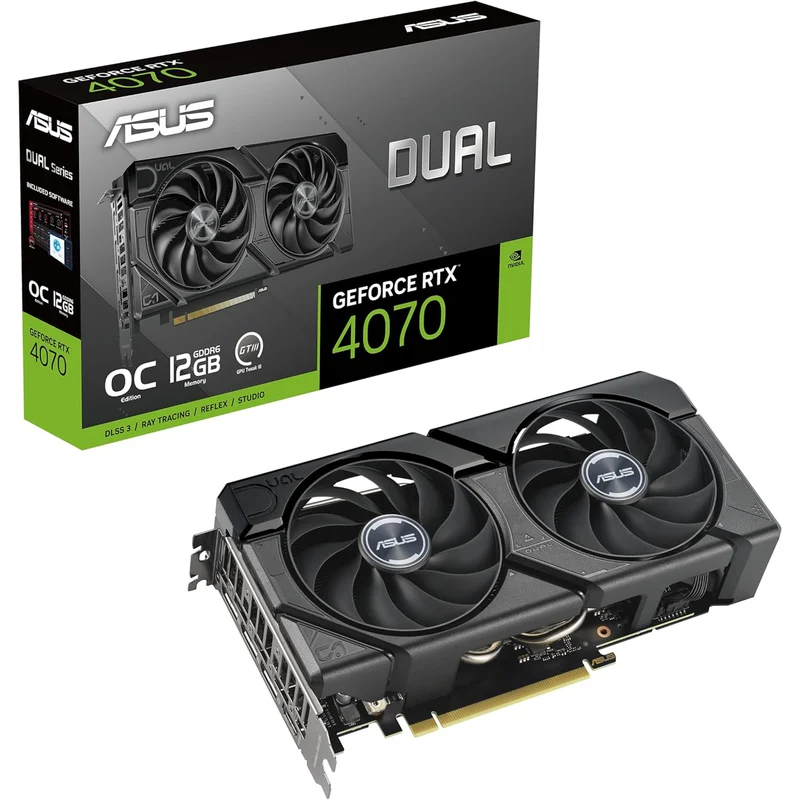 ASUS Dual GeForce RTX 4070 EVO OC Edition 12GB GDDR6X