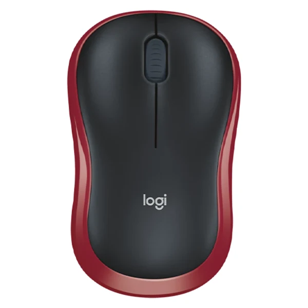 Logitech Wireless Mouse M185 (Red)