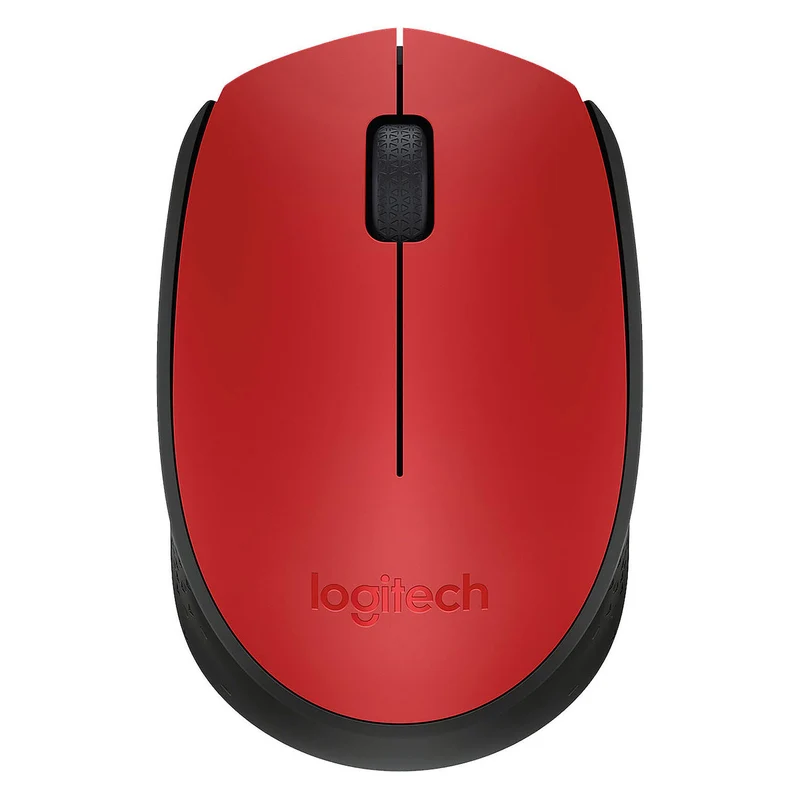 Logitech M171 Wireless Mouse (Red)
